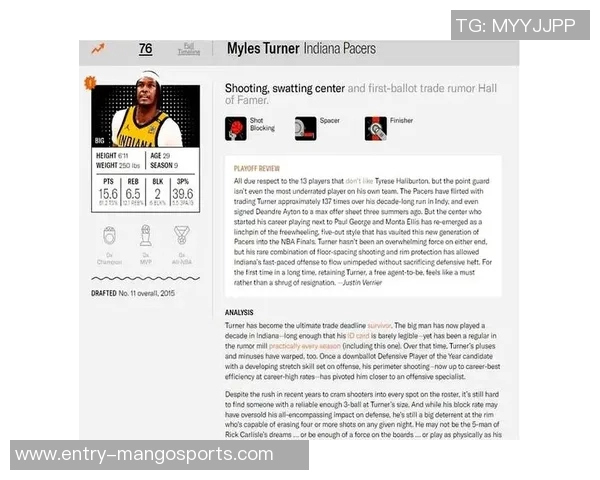 迈尔斯特纳在NBA赛季中的表现分析与未来发展潜力探讨